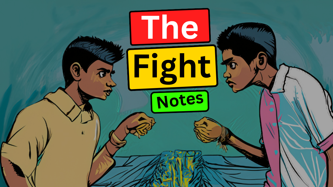 The Fight | Class 8 CBSE English | It So Happened