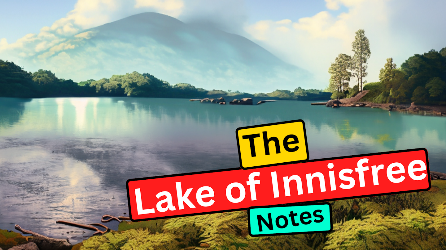 The lake Isle of Innisfree Class 9 English, Beehive Summary